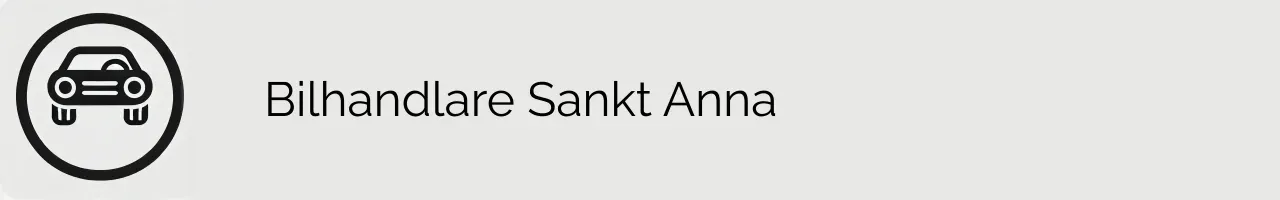 Bilhandlare Sankt Anna